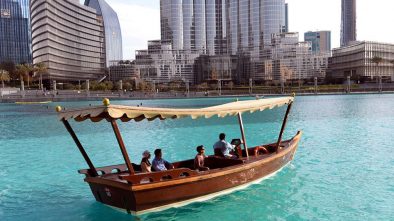 Dubai Fountain Show and Lake Ride